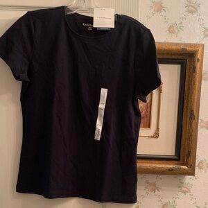 Croft & Barrow Navy Blue T-Shirt